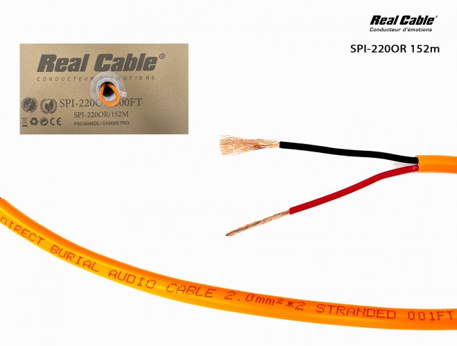 Real Cable SPI-VIM220B-OR Акустический кабель